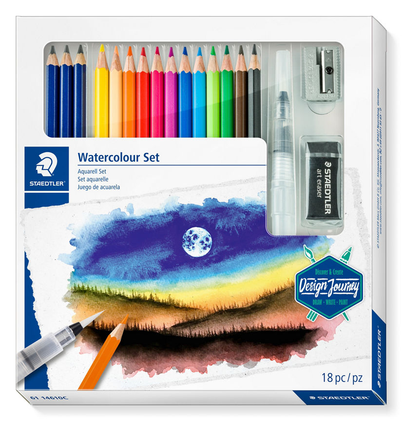 Staedtler Design Journey Watercolour Set GOODS ASDA   