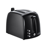 Russell Hobbs Textures Plus 2 slice toaster black matte finish, UK version