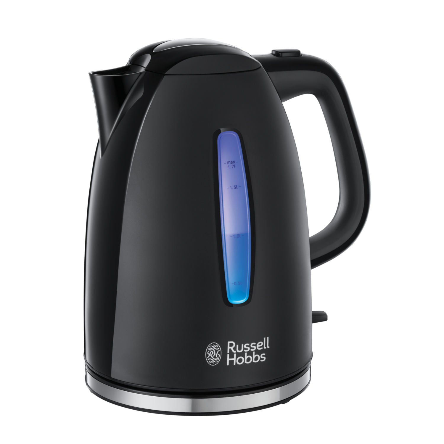 Russell Hobbs Textures Plus kettle black 1.7L (British brand)
