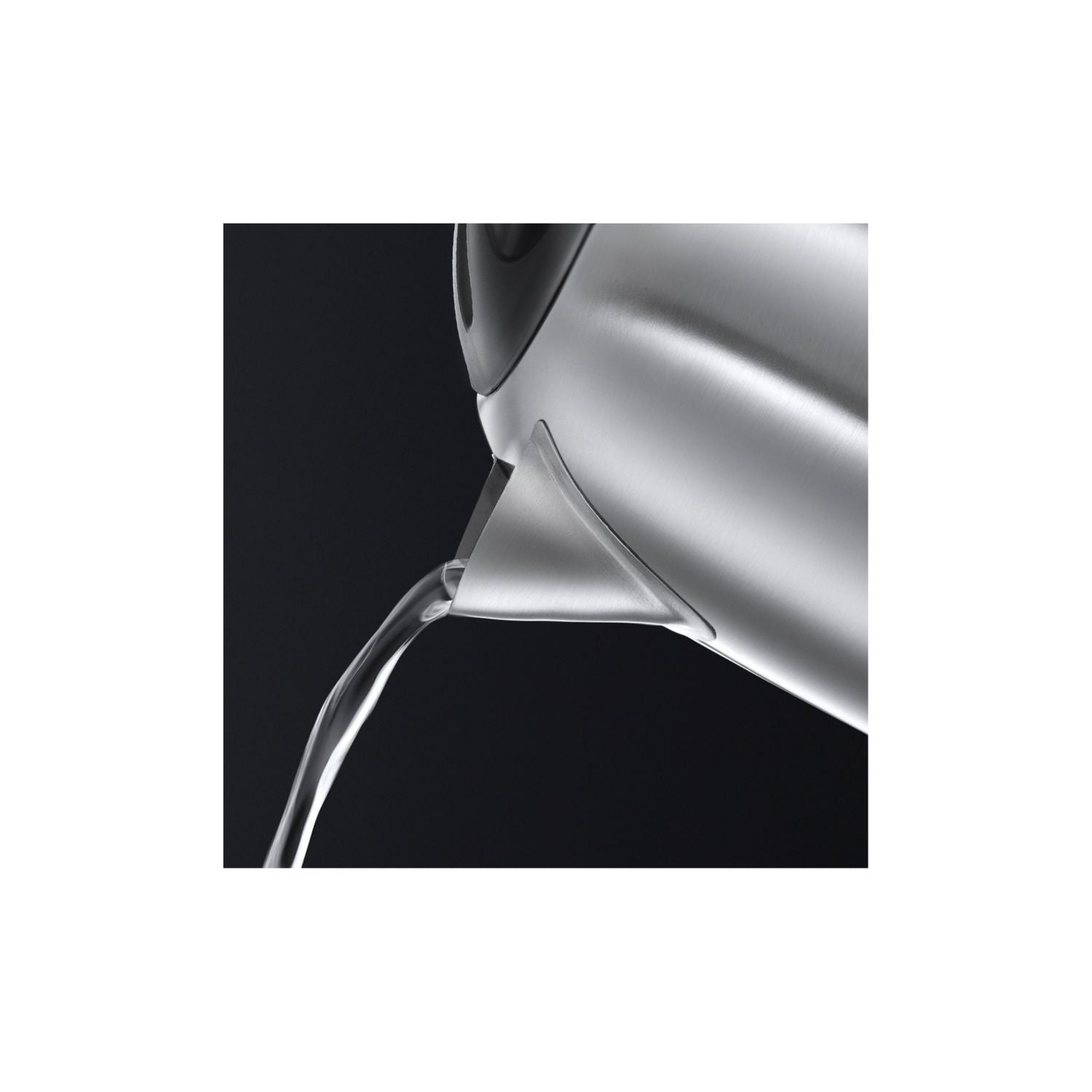 Russell Hobbs Silver Adventure electric kettle 1.7L, imported from the UK