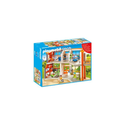 Playmobil 6657 City Life Furnished Children's Hospital - British product