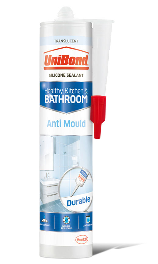 UniBond Anti Mould Sealant Translucent Cartridge 274g