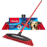 Vileda Pet Pro Always Clean broom with rubber bristles, imported from the UK