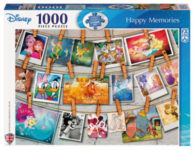 Disney Memories 1000 piece jigsaw puzzle, imported from the UK