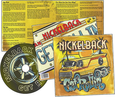 Nickleback Get Rollin' music CD - British product