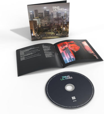Travis L.A. Times CD album cover, UK version