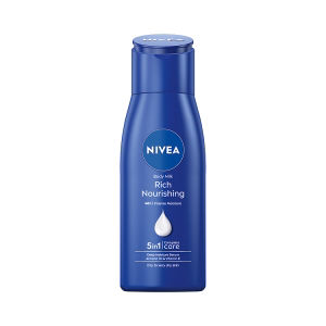 Nivea rich nourishing body lotion dry skin 75ml, imported from the UK