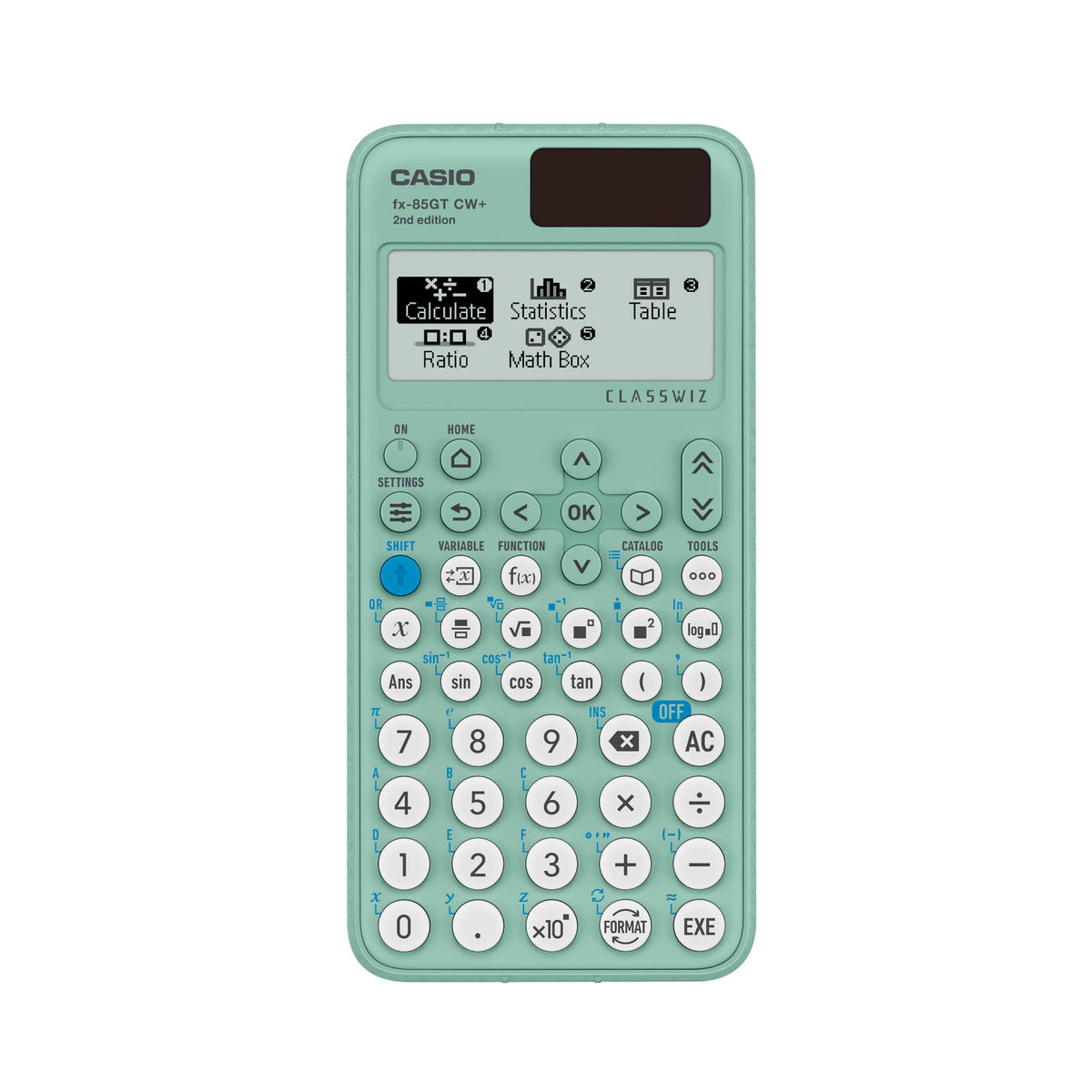 Casio Fx-85GT Classwiz scientific calculator green (British brand)