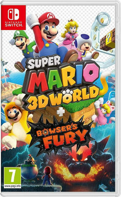 Nintendo Switch Super Mario 3D World game, imported from the UK