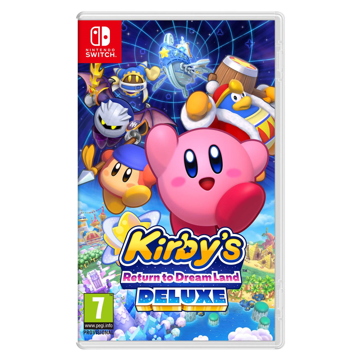 Nintendo Switch Kirby Dreamland Deluxe game (British brand)