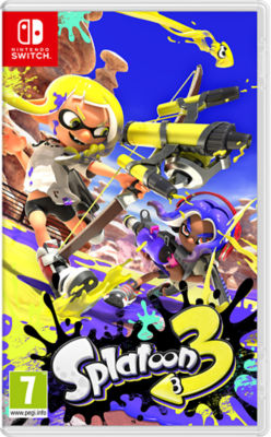 Nintendo Switch Splatoon 3 video game, imported from the UK