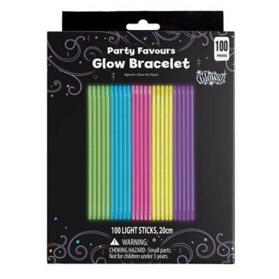 ASDA Amscan Glow Bracelets 100 Pack- Buy online at McGrocer