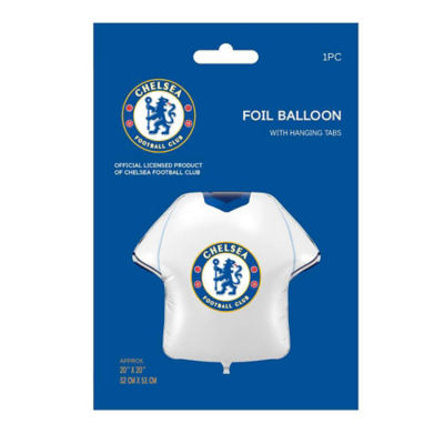Chelsea FC foil balloon jersey design 18 inch, imported from the UK