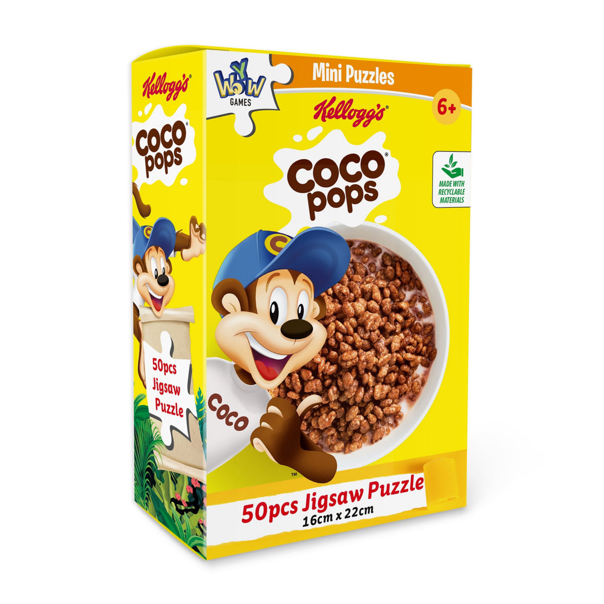 Hasbro Coco Pops 50-piece jigsaw puzzle - British product