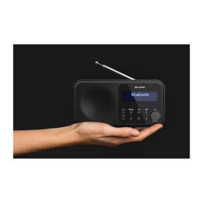 Sharp DAB radio portable digital tuner, imported from the UK
