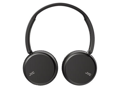 JVC on-ear Bluetooth headphones in black, UK version