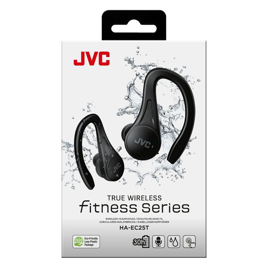 JVC HA-EC25T True Wireless Sports Earphones - Black GOODS ASDA   