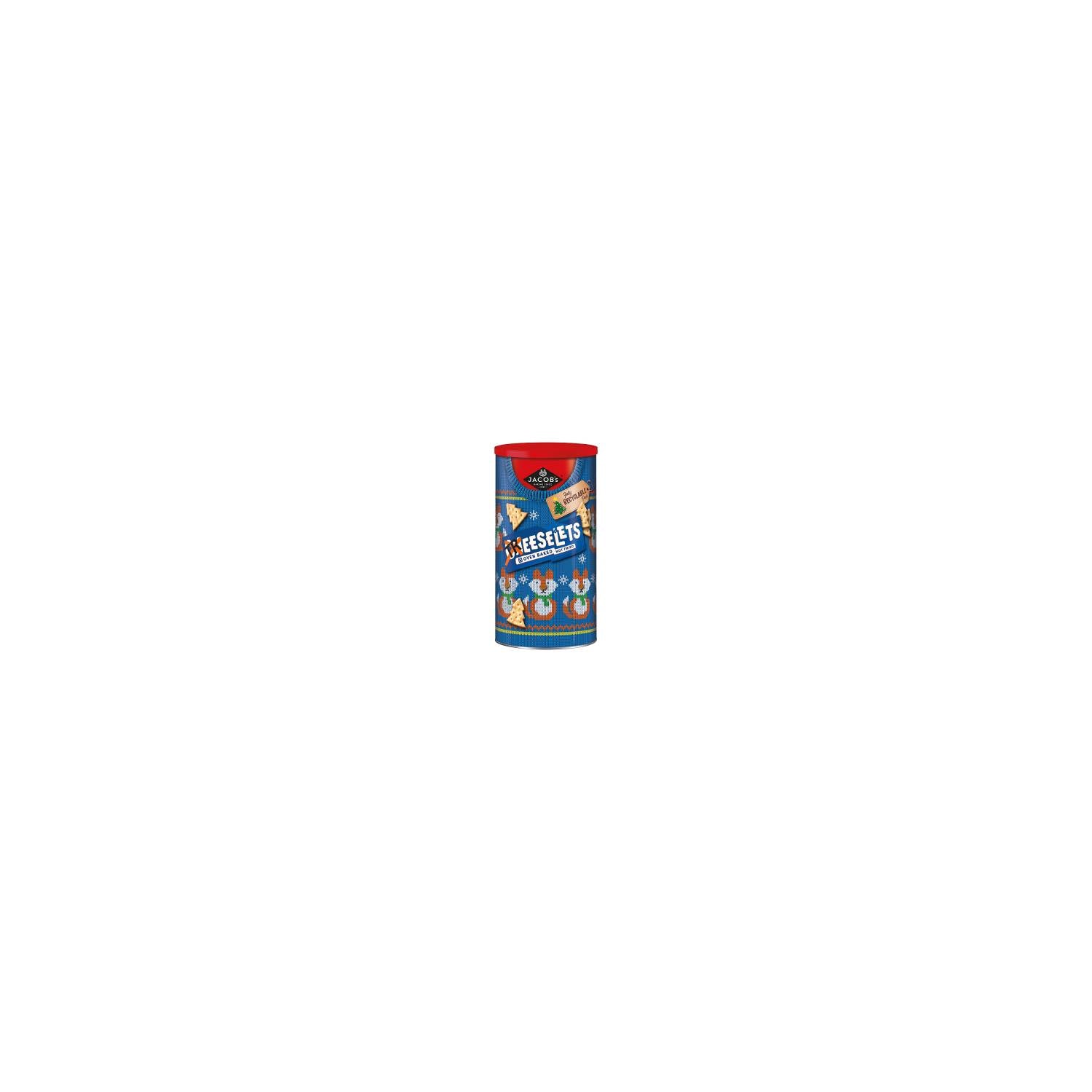 Jacob's Treeselets cheese biscuits caddy 280g (British brand)
