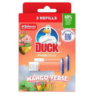 Duck Fresh Disc Mango-Verse toilet cleaner refill 72ml (British brand)