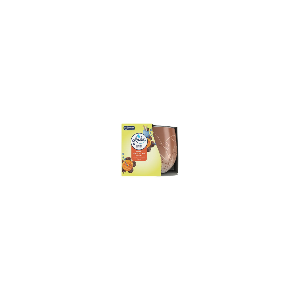 Glade scented candle Sweet Chocolate Treat 108g, UK version