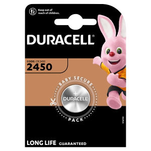 Duracell 2450 lithium coin battery 1 pack - British product