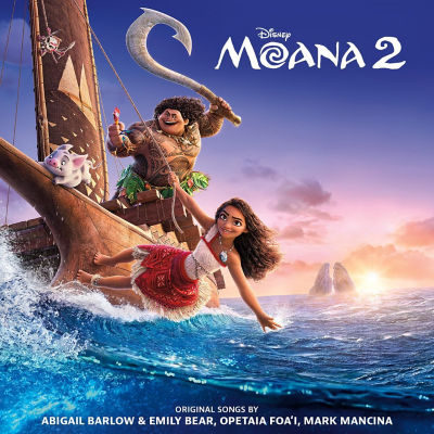 Moana 2 Soundtrack CD av diverse artister Musikkalbum