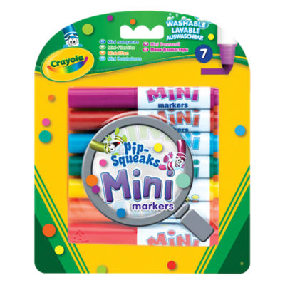 ASDA Crayola Pip-Squeaks Washable Mini Markers 7 Pack- Buy online at McGrocer
