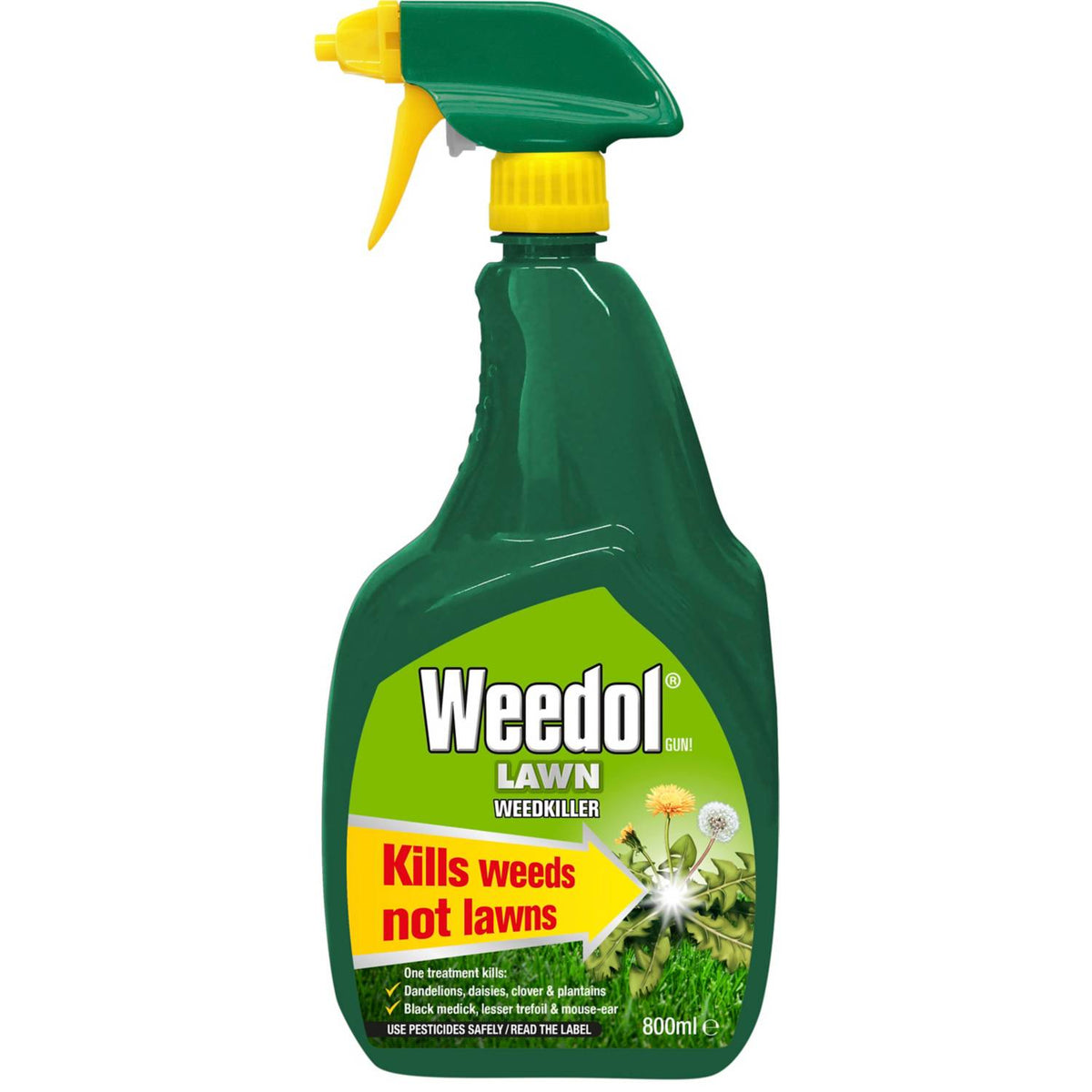 Weedol lawn weedkiller ready to use spray 800ml - British product