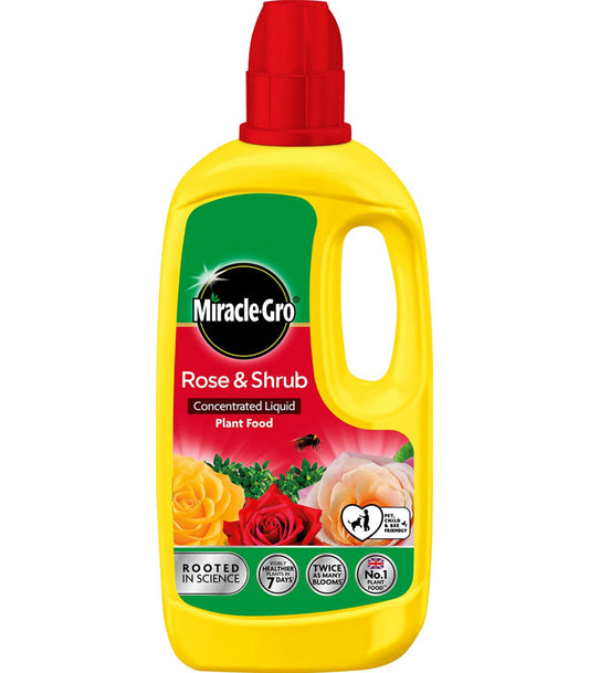 Miracle Gro Rose & Shrub Concentrate Liquid Plant Feed GOODS ASDA   