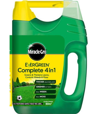 Miracle-Gro 4 in 1 lawn treatment 2.8kg - British product