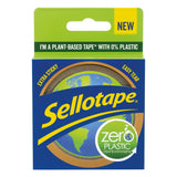 Sellotape Zero Plastic tape 24mm x 50m - British product