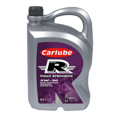 Carlube Triple R 5W30 fully synthetic engine oil 4L, imported from the UK