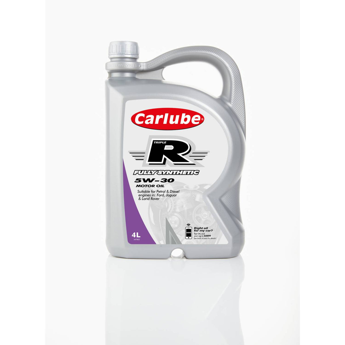 Carlube 5W-30 fully synthetic motor oil 4L, imported from the UK