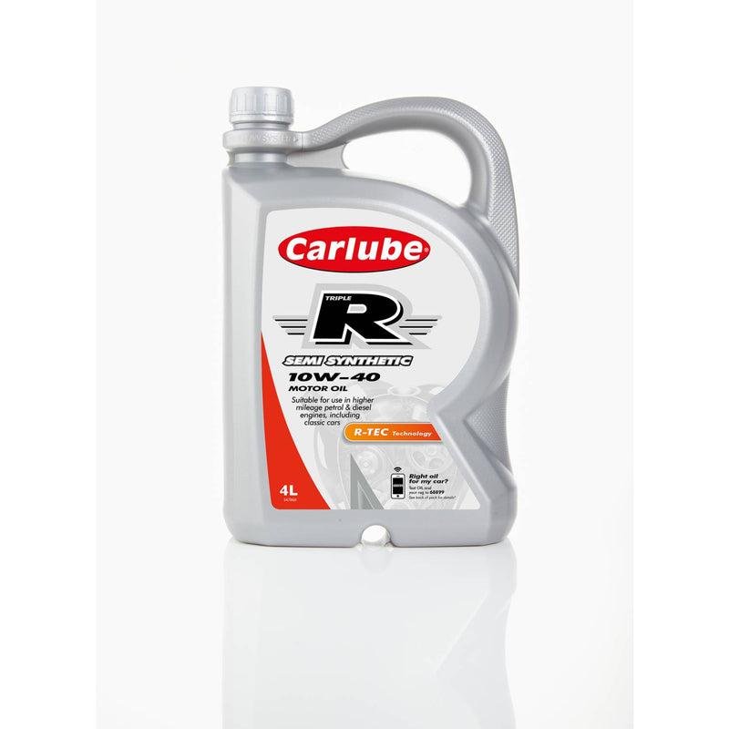 Carlube 10W-40 Premium engine oil 4L, imported from the UK