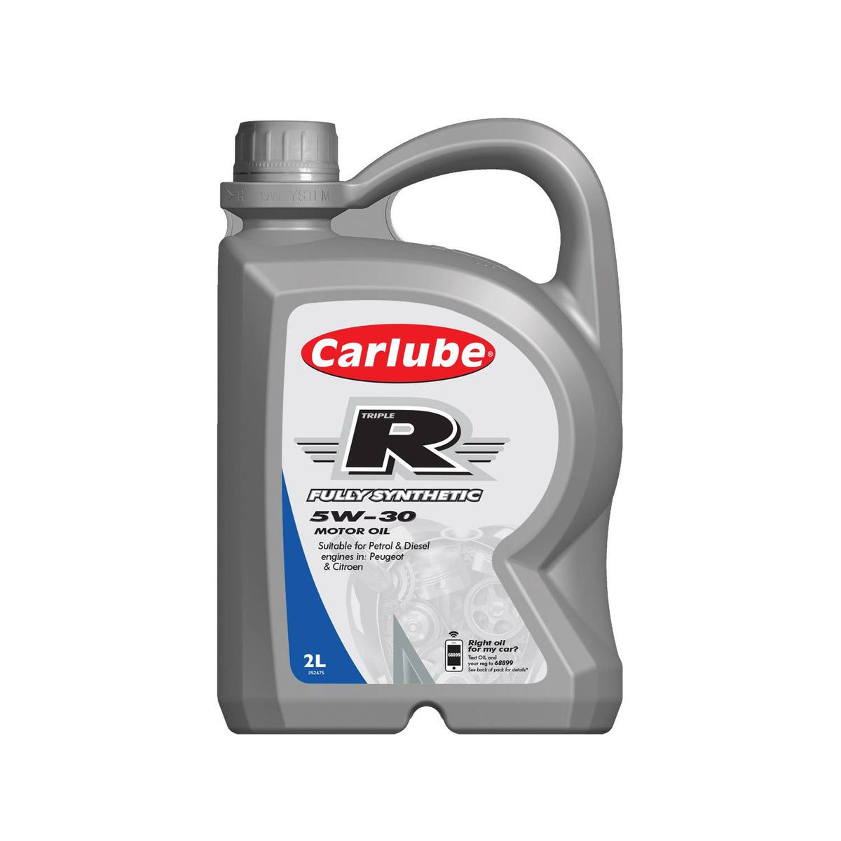 Carlube Triple R 5w30 fully synthetic oil 2L (British brand)