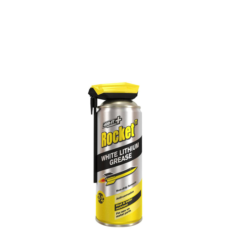 Rocket white lithium grease 400ml lubricant (British brand)