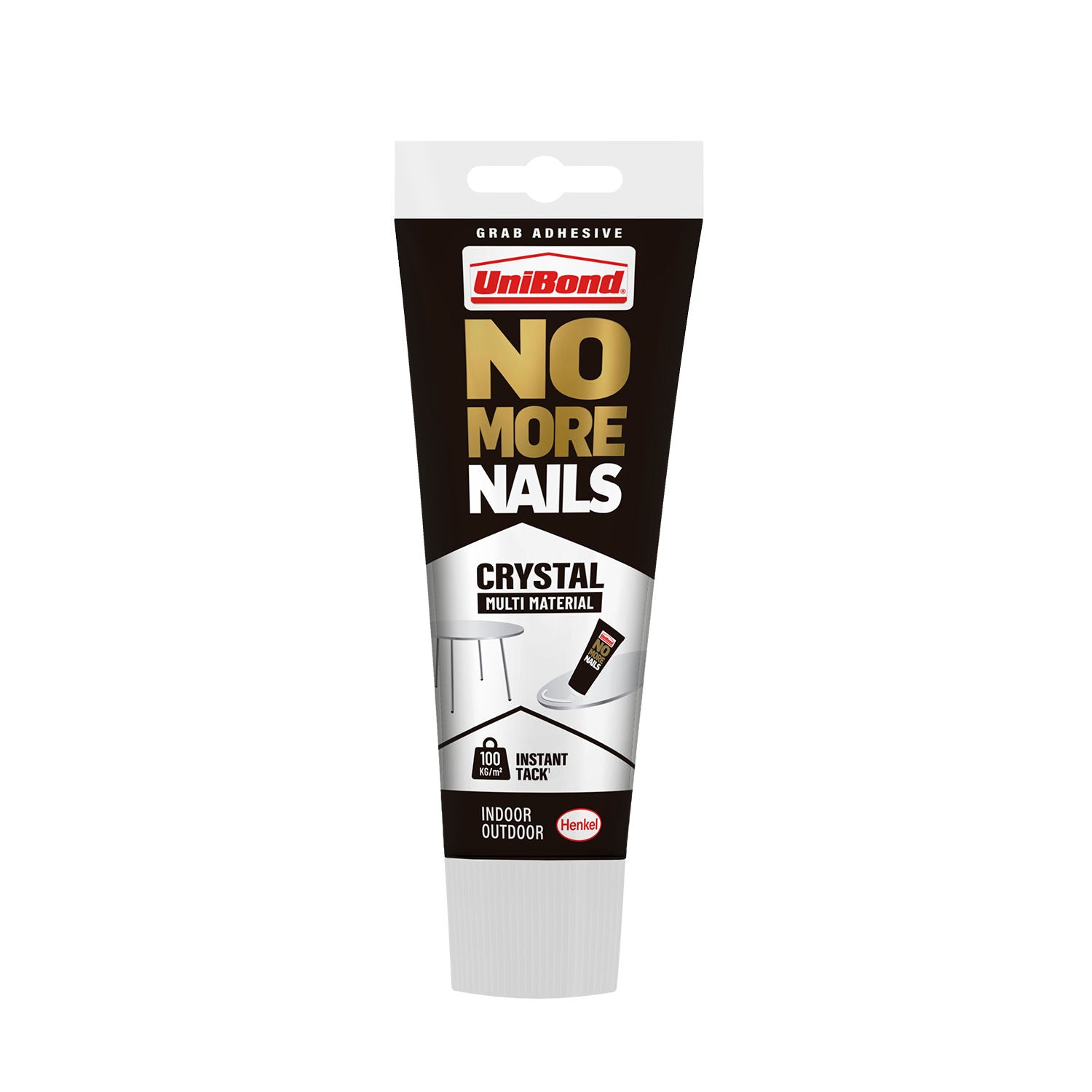 UniBond Crystal Clear adhesive 87ml, imported from the UK