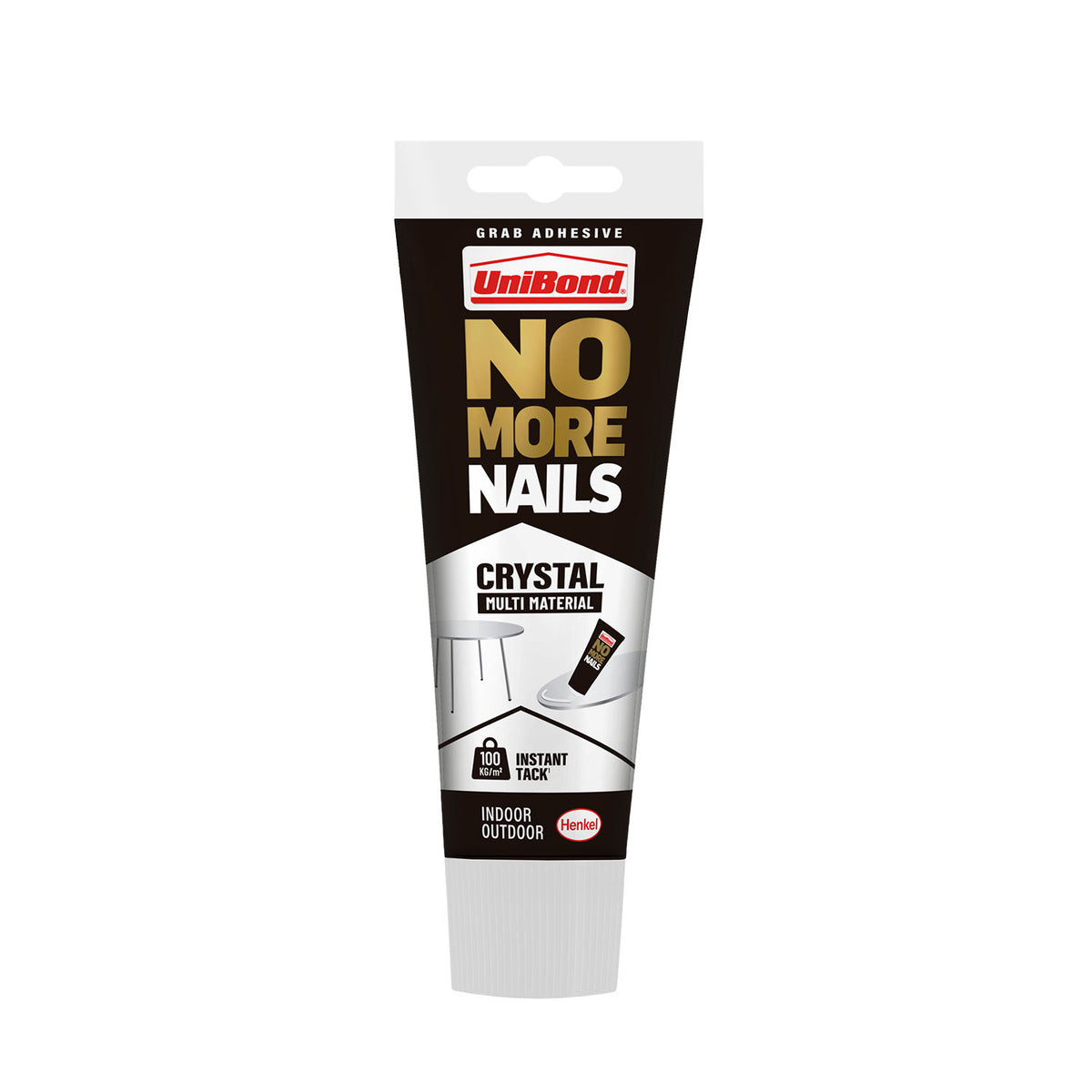 UniBond Crystal Clear adhesive 87ml, imported from the UK