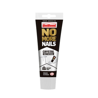 UniBond Crystal Clear adhesive 87ml, imported from the UK