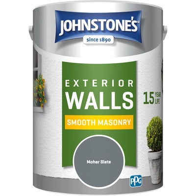 ASDA Johnstone's Smooth Masonry Paint Moher Slate 15 Year Protection- Buy online at McGrocer