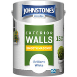 Johnstone's masonry paint Brilliant White (British brand)