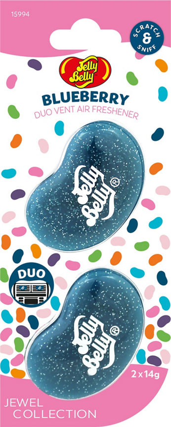 Jelly Belly Jewel Duo Vent Air Freshener Blueberry GOODS ASDA   