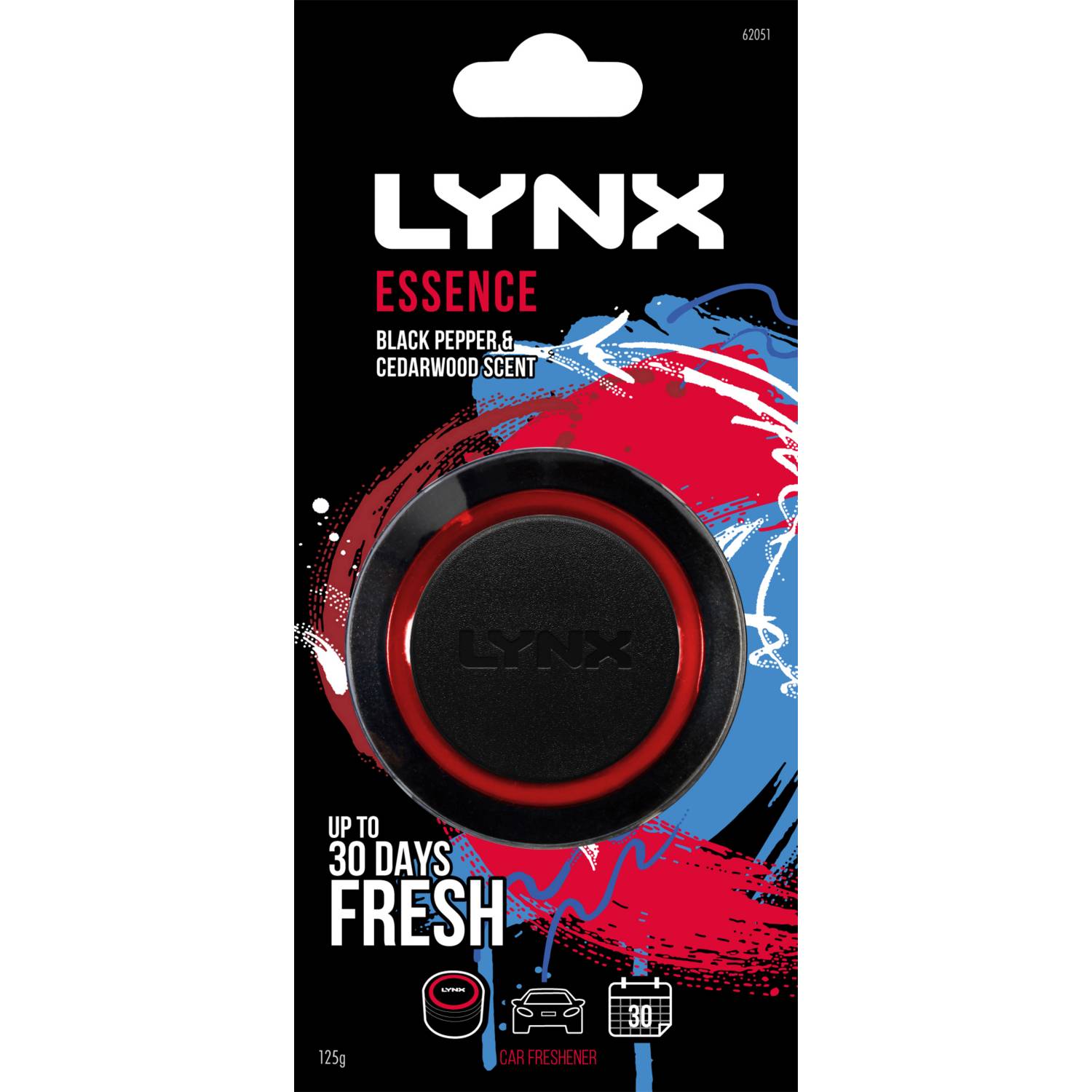 Lynx gel car air freshener, imported from the UK