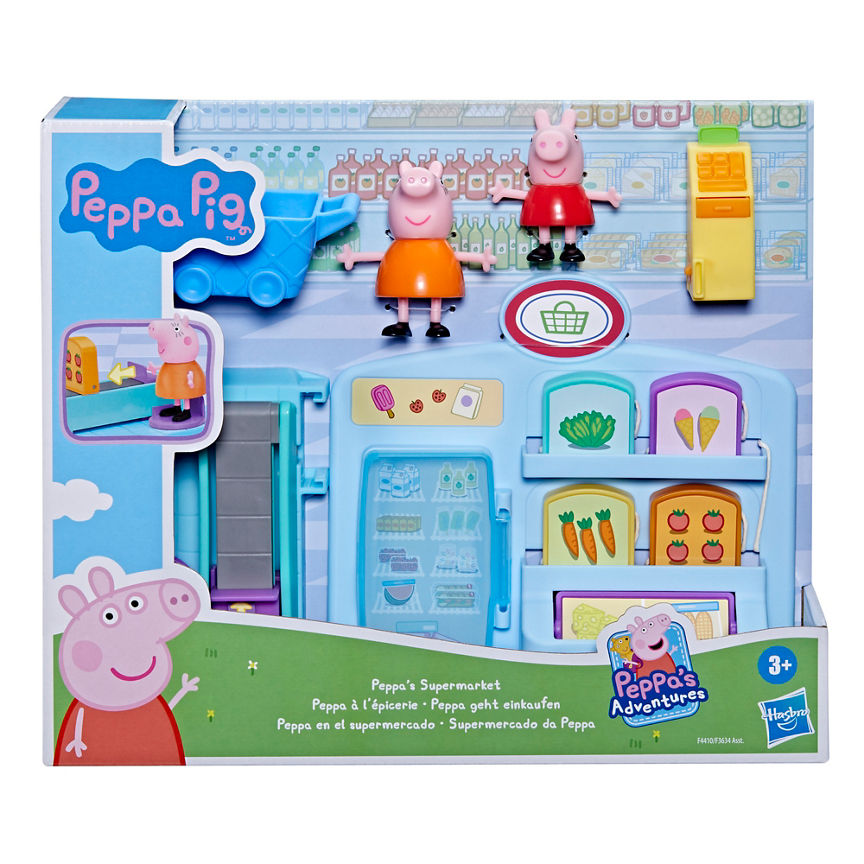 Peppa Pig Supermarket Playset GOODS ASDA   