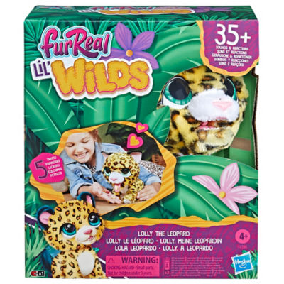 FurReal interactive plush toy Lolly the Leopard, UK version
