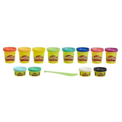 Play-Doh Bright Delights Flerfarget Modelleringsleire 12-pakning