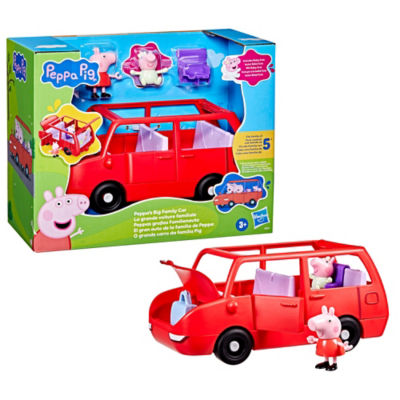 Peppa Pig Big Family Car toy set, imported from the UK