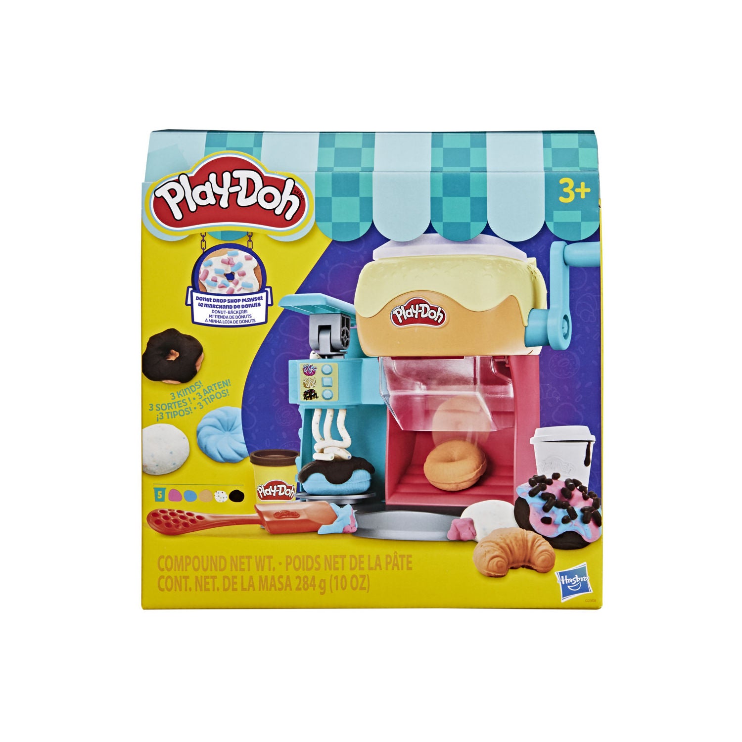 Play-Doh Donut Drop Shop creative playset (British brand)