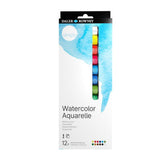 Daler-Rowney Simply watercolour paint set 12x12ml, UK version