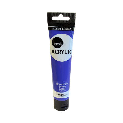 ASDA Simply Arcylic Paint Blue 75ml- Buy online at McGrocer